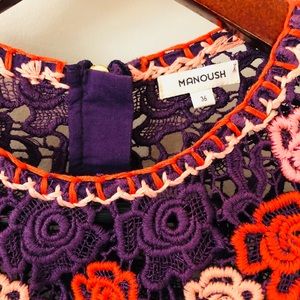 Manoush embroidered top - size 36